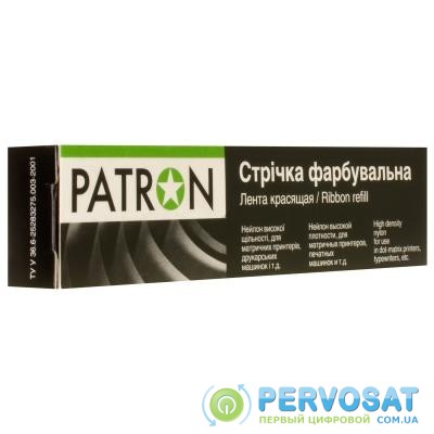 Лента к принтерам PATRON 13мм х 16м Refill STD Black л.м. (PN-12.7-16LTB)