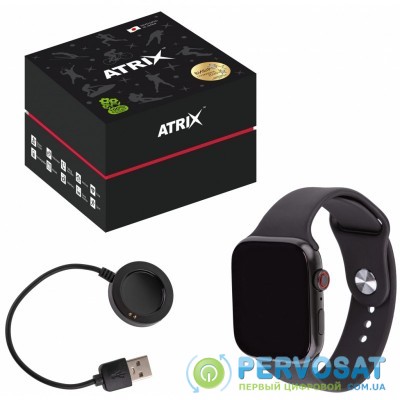 Смарт-часы Atrix X30 Pulse Oximeter and Tonometer Black Aluminum (swatxx30ba)