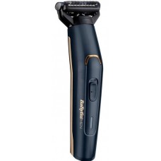 Тример Babyliss, для бороди, вусів і тіла, акум., насадок-3, сталь, чорний