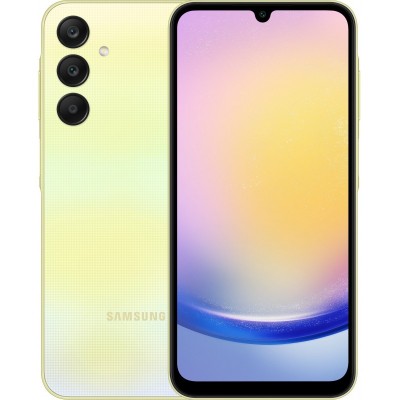 Смартфон Samsung Galaxy A25 5G (A256) 6.5&quot; 6/128ГБ, 2SIM, 5000мА•год, жовтий