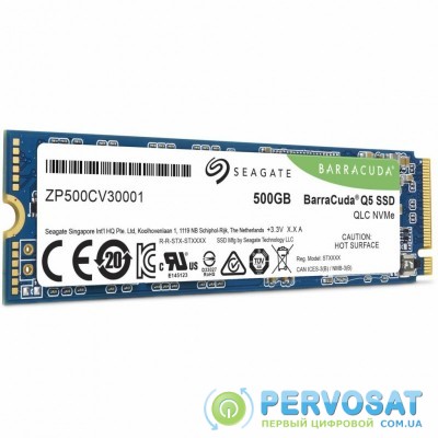 Накопитель SSD M.2 2280 500GB Seagate (ZP500CV3A001)