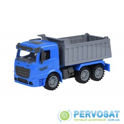 Same Toy Машинка инерционная Truck Самосвал (синий)