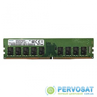 Модуль памяти для сервера DDR4 16GB ECC UDIMM 2666MHz 2Rx8 1.2V CL19 Samsung (M391A2K43BB1-CTD)