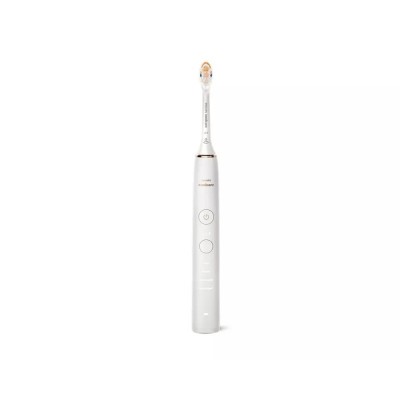 Щітка зубна електр. Philips, Sonicare DiamondClean 9000 Series, набір , 62т. колив/хв, насадок-1, 2 шт в наборі, 1зарядн.стакан+зарядка, чорний, білий