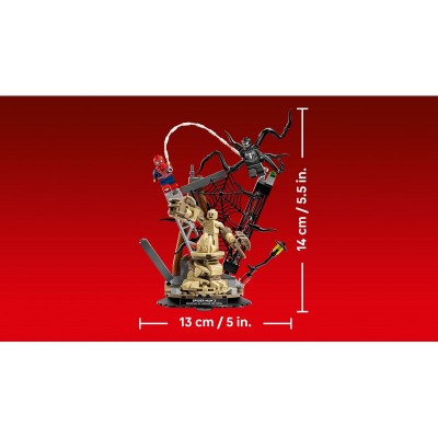 Конструктор LEGO Super Heroes Легендарна битва: Людина-павук vs. Піщана людина