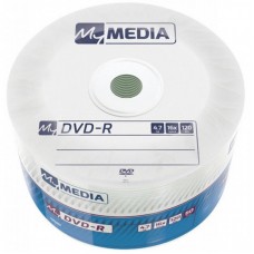 Диск DVD MyMedia DVD-R 4.7GB 16X Wrap MATT SILVER 50шт (69200) Диск DVD MyMedia DVD-R 4.7GB 16X Wrap MATT SILVER 50шт (69200)