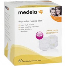Вкладиш для бюстгальтера Medela Disposable Nursing Pads 60 шт (008.0374) Вкладиш для бюстгальтера Medela Disposable Nursing Pads 60 шт (008.0374)