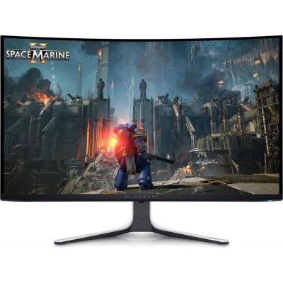 Монітор DELL 31.6&quot; AW3225QF 2xHDMI, DP, USB, QD-OLED, 3840x2160, 240Hz, 0.03ms, DCI-P3 99%, CURVED, G-SYNC, FreeSync, Pivot, HDR TrueBlack 400