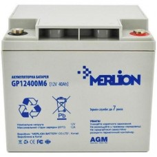 Батарея до ДБЖ Merlion 12V-40Ah (GP12400M6) Батарея до ДБЖ Merlion 12V-40Ah (GP12400M6)