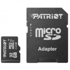 Карта пам'яті Patriot 32GB microSD class10 (PSF32GMCSDHC10) Карта пам'яті Patriot 32GB microSD class10 (PSF32GMCSDHC10)