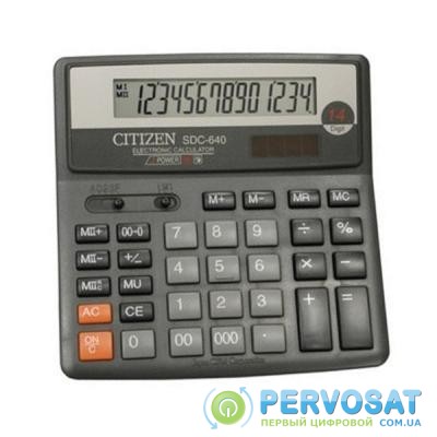 Калькулятор Citizen SDC-640 (II) (SDC-640)