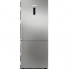 Холодильник Siemens з нижн. мороз., 186x75x78, xолод.відд.-357л, мороз.відд.-169л, 2дв., C, NF, дисплей, нерж
