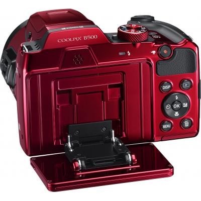 Цифровой фотоаппарат Nikon Coolpix B500 Red (VNA953E1)