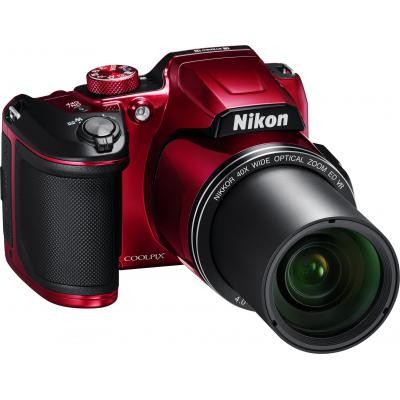 Цифровой фотоаппарат Nikon Coolpix B500 Red (VNA953E1)