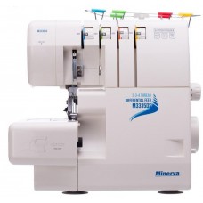 Оверлок MINERVA M3335DS , 105Вт, 8 оп., (4, 3, 2-х ниточні шви), білий Оверлок MINERVA M3335DS , 105Вт, 8 оп., (4, 3, 2-х ниточні шви), білий
