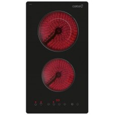 Варильна поверхня Cata електрична склокерамічна, 30см, доміно, TD 3002 BK, чорний Варильна поверхня Cata електрична склокерамічна, 30см, доміно, TD 3002 BK, чорний