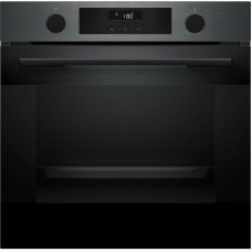 Духова шафа Bosch електрична, 76л, A, дисплей, конвекція, телескопічні направляючі, темно-сірий Духова шафа Bosch електрична, 76л, A, дисплей, конвекція, телескопічні направляючі, темно-сірий