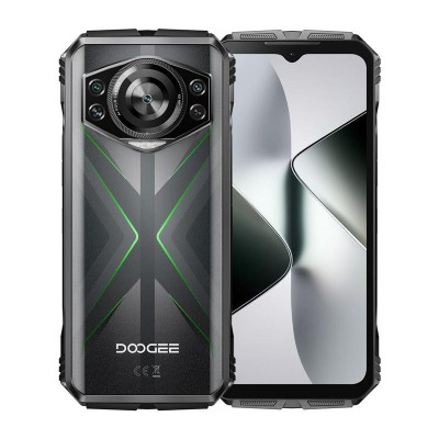 Смартфон Doogee S118 6.58" 12/512ГБ, 2SIM, 10800мА•год, чорно-зелений
