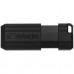 USB флеш накопитель Verbatim 64GB Store 'n' Go PinStripe Black USB 2.0 (49065)