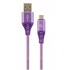 Дата кабель USB 2.0 Micro 5P to AM Cablexpert (CC-USB2B-AMmBM-1M-PW) Дата кабель USB 2.0 Micro 5P to AM Cablexpert (CC-USB2B-AMmBM-1M-PW)