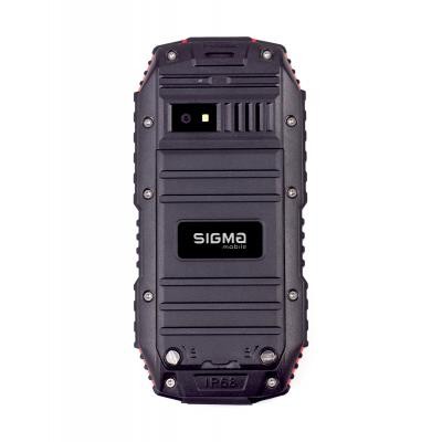 Мобільний телефон Sigma X-treme DT68 Black Red (4827798337721)