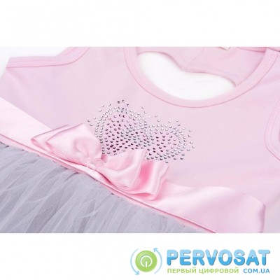 Платье Breeze сарафан с фатиновой юбкой и сердцем (10862-104G-pink)