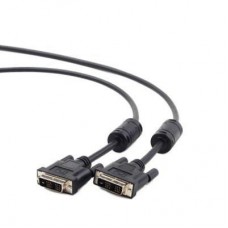 Кабель мультимедійний DVI to DVI 18pin, 1.8m Cablexpert (CC-DVI-BK-6) Кабель мультимедійний DVI to DVI 18pin, 1.8m Cablexpert (CC-DVI-BK-6)