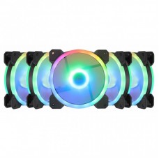 Кулер до корпусу Gelid Solutions AMBER 5 ARGB Combo Bundle ( 5 вентиляторов ) (RF-RGB-MP-01) Кулер до корпусу Gelid Solutions AMBER 5 ARGB Combo Bundle ( 5 вентиляторов ) (RF-RGB-MP-01)