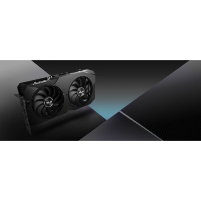 Відеокарта ASUS Radeon RX 7600 8GB GDDR6 DUAL OC DUAL-RX7600-O8G