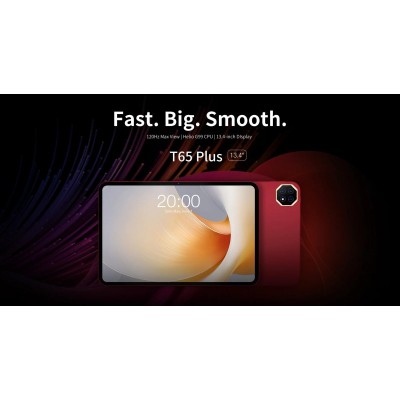Планшет Teclast T65 Plus 13.4" 8ГБ, 256ГБ, LTE, 10000мА•год, Android, червоний