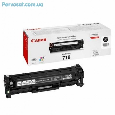 Картридж Canon 718 LBP-7200/ MF-8330/ 8350 black (2662B002)