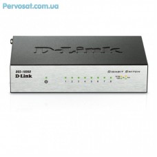 Комутатор мережевий D-Link DGS-1008D Комутатор мережевий D-Link DGS-1008D