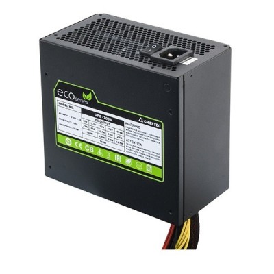 Блок живлення CHIEFTEC RETAIL Eco GPE-500S,12cm fan,a/PFC,24+4,2xPeripheral,4xSATA,1xPCIe