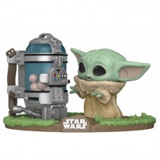 Фігурка Funko POP! Deluxe Bobble Star Wars The Mandalorian Child w/ Canister 50962