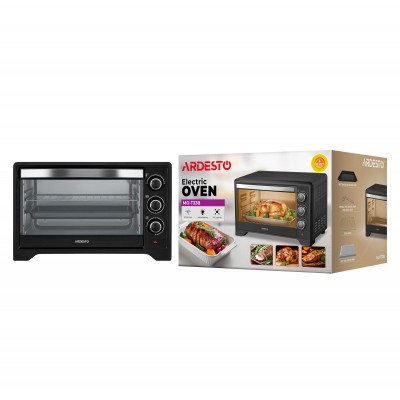 Піч електрична ARDESTO, 33л, 1615Вт, механіч., чорний Піч електрична ARDESTO, 33л, 1615Вт, механіч., чорний