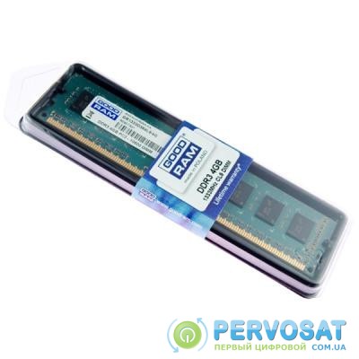 Модуль памяти для компьютера DDR3L 4GB 1600 MHz GOODRAM (GR1600D3V64L11/4G)