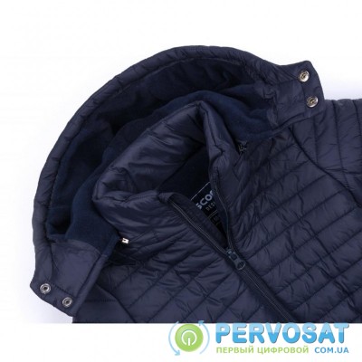 Куртка Verscon с капюшоном стеганая (3379-104B-blue)