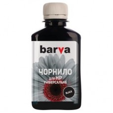 Чорнило BARVA HP Universal №2 BLACK 180г (HU2-226) Чорнило BARVA HP Universal №2 BLACK 180г (HU2-226)