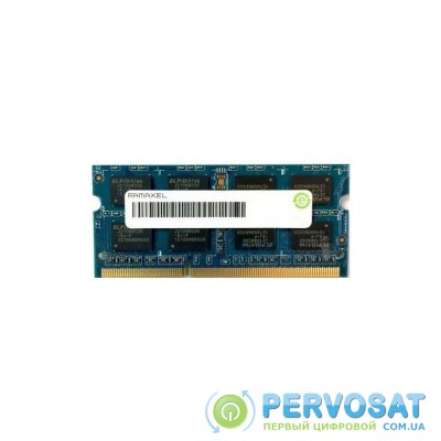 Модуль памяти для ноутбука SoDIMM DDR4 16GB 3200 MHz Ramaxel (RMSA3330MJ78HBF-3200)