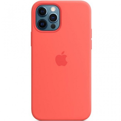 Чехол для моб. телефона Apple iPhone 12 | 12 Pro Silicone Case with MagSafe - Pink Citrus (MHL03ZE/A)