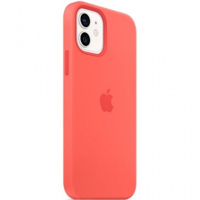 Чехол для моб. телефона Apple iPhone 12 | 12 Pro Silicone Case with MagSafe - Pink Citrus (MHL03ZE/A)