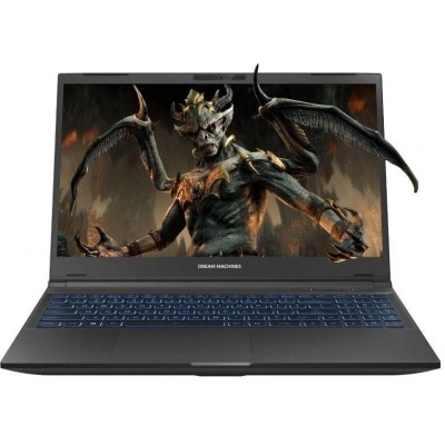 Ноутбук Dream Machines RG4060-15 15.6FHD IPS, Intel i7-13620H, 32GB, F1TB, NVD4060-8, DOS, чорний