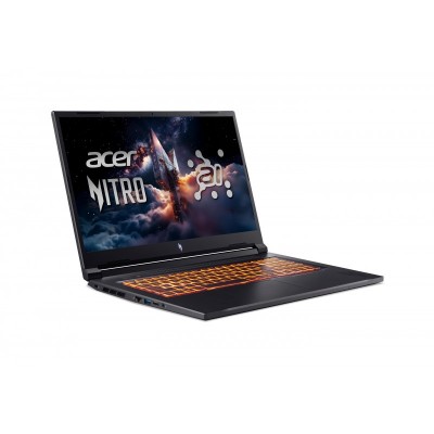 Ноутбук Acer Nitro V 17 ANV17-41 17.3" FHD IPS, AMD R7-260, 32GB, F1TB, NVD5060-8, Lin, чорний