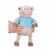 Same Toy Свинка в тельняшке (голубой) (35 см)