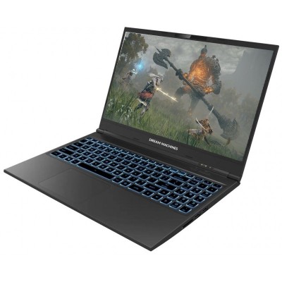 Ноутбук Dream Machines RG3050-15 15.6FHD IPS, Intel i5-12500H, 16GB, F500GB, NVD3050TI-4, DOS, чорний