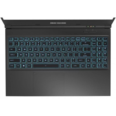 Ноутбук Dream Machines RG3050-15 15.6FHD IPS, Intel i5-12500H, 16GB, F500GB, NVD3050TI-4, DOS, чорний