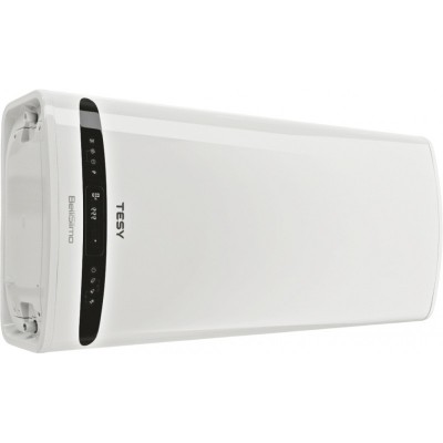 Водонагрівач електр. TESY Bellislimo Cloud плаский GCR 1002722 E31 ECW Wi-Fi, 100л, 2,2кВт, ун. монтаж, електр. кер-ння, B, білий