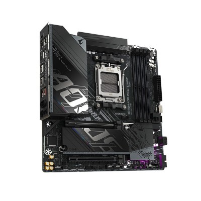 Материнська плата GIGABYTE X870M A ELITE WF7 sAM5 X870 4xDDR5 M.2 Wi-Fi BT HDMI DP mATX