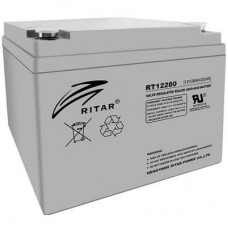 Батарея до ДБЖ Ritar AGM RT12280, 12V-28Ah (RT12280) Батарея до ДБЖ Ritar AGM RT12280, 12V-28Ah (RT12280)