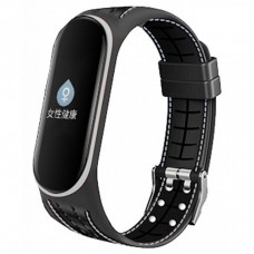Ремінець до фітнес браслета BeCover Lattice Style для Xiaomi Mi Smart Band 5 Gray (705161) Ремінець до фітнес браслета BeCover Lattice Style для Xiaomi Mi Smart Band 5 Gray (705161)